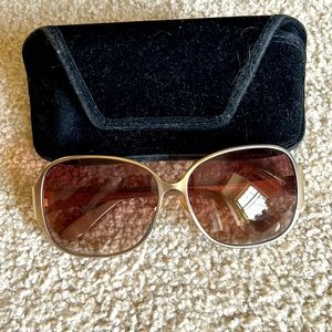 Marc by Marc Jacobs Gold Sunglasses